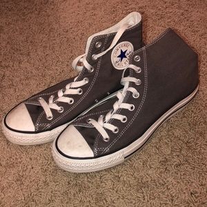 GRAY HIGH TOP CONVERSE